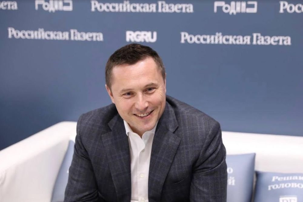 Старший управляющий директор РОСНАНО, член операционного комитета Фонда инфраструктурных и образовательных программ (ФИОП) Максим Кузюк. Фото: Михаил Казачок