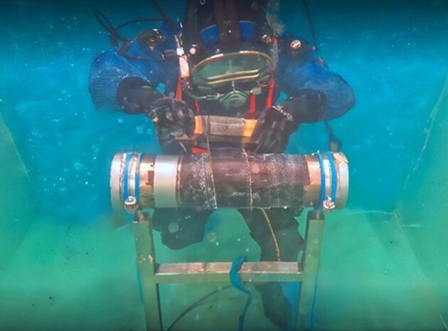 Композитное решение для ремонта труб под водой