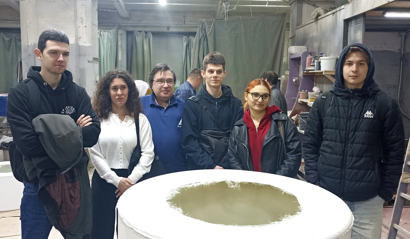 Студенты кафедры НВКМ на семинаре компании «Полимерпром»